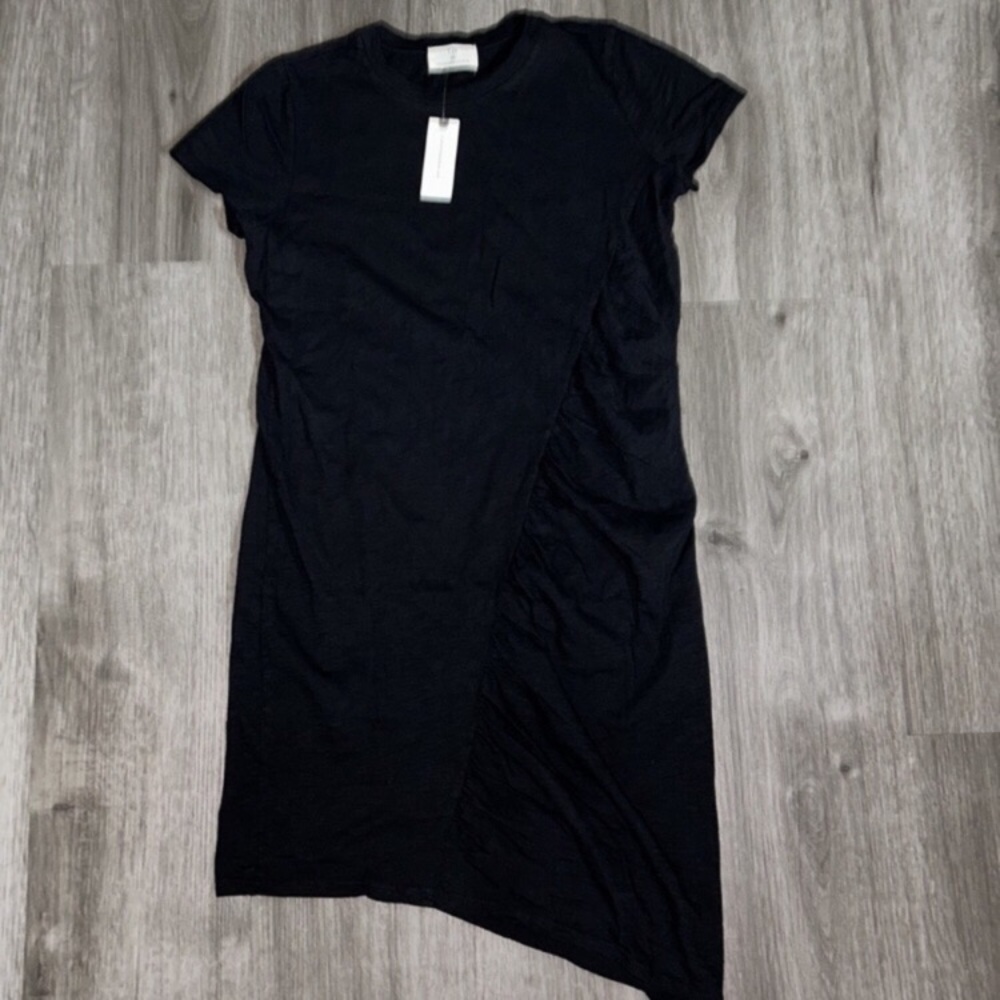 🎄FIRM PRICE🎄 Anthropologie T.La Ruched Tee mini dress - Picture 8 of 14